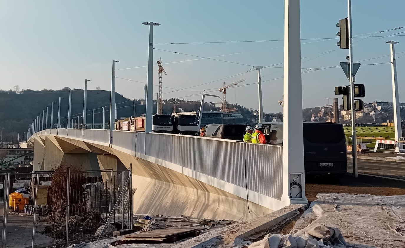 zatěžovací zkouška Dvorecký most 3