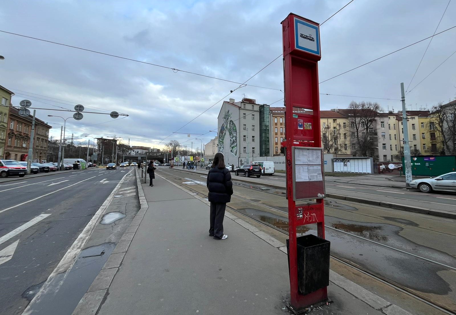 tramvajová zastávka Otakarova2