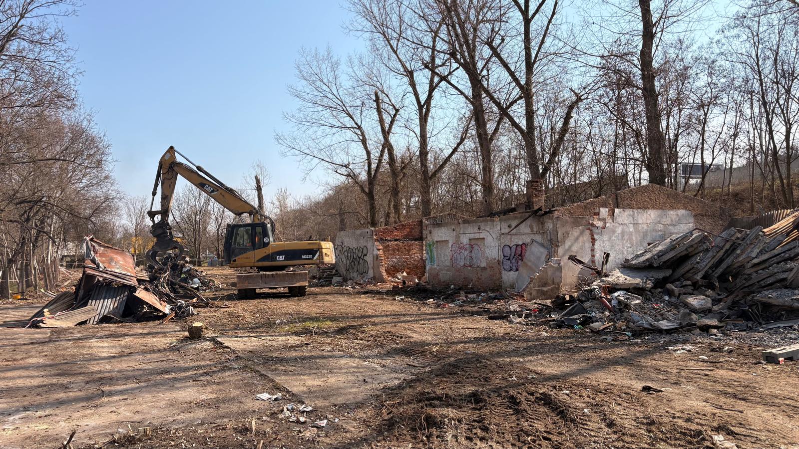 Demolice squattu Vrbova