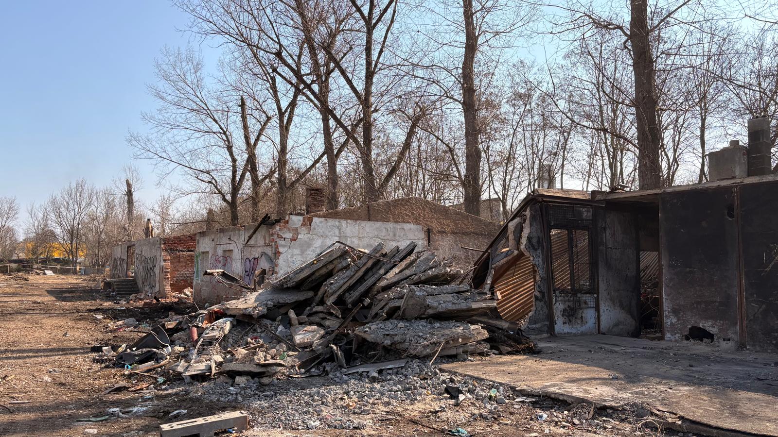 Demolice squattu Vrbova 2