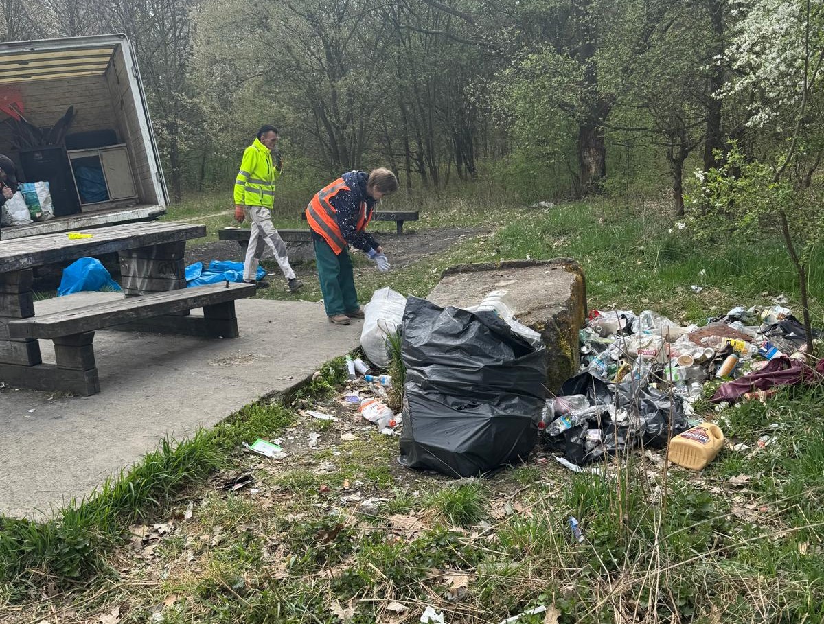 velký háj úklid duben 2025 11