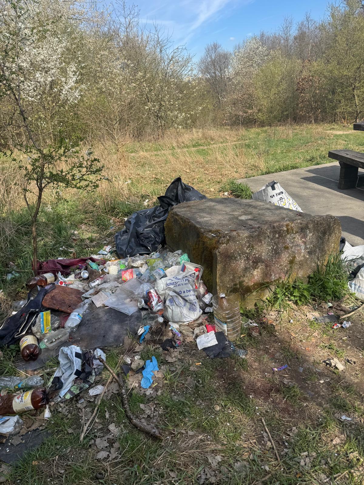 velký háj úklid duben 2025